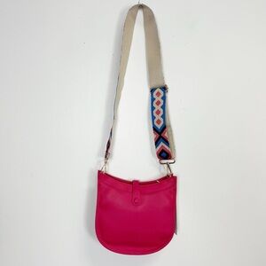 Calin Collection Pink Crossbody Purse Vegan Leather PETA Approved Bag NWT NEW